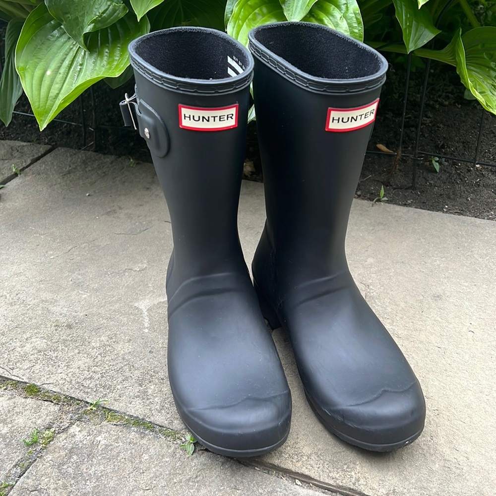 Hunter original adjustable rain boots